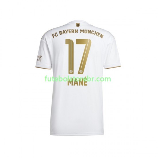 Camisa Bayern de Munique Sadio Mane 17 II 2022-2023 manga curta pro Masculina