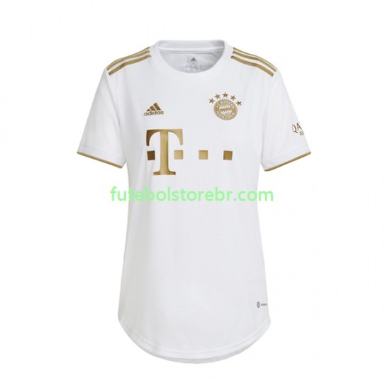 Camisa Bayern de Munique II 2022-2023 manga curta pro Feminino