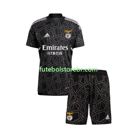 Camisa Goleiro Benfica II 2022-2023 manga curta pro Juvenil