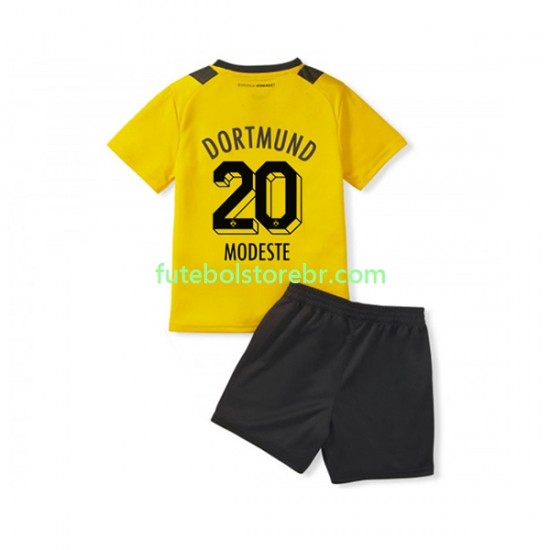 Camisa Borussia Dortmund Anthony Modeste 20 I 2022-2023 manga curta pro Juvenil