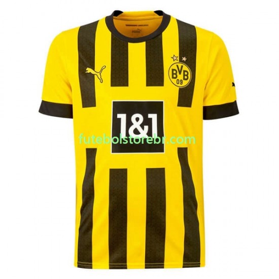 Camisa Borussia Dortmund I 2022-2023 manga curta pro Masculina