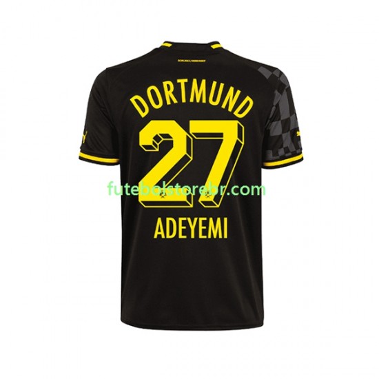 Camisa Borussia Dortmund Karim Adeyemi 27 II 2022-2023 manga curta pro Masculina