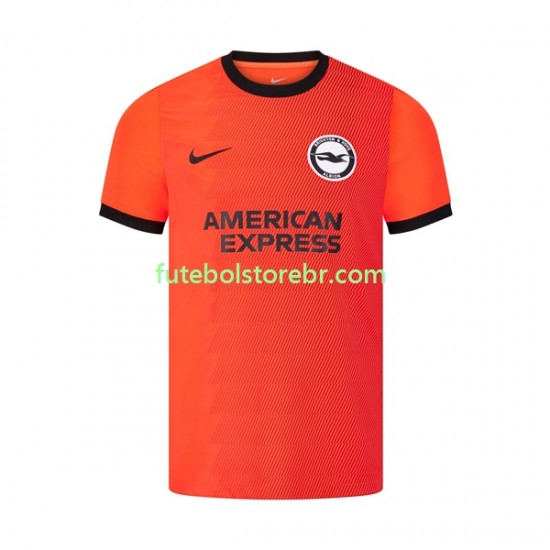 Camisa Brighton Hove Albion II 2022-2023 manga curta pro Masculina