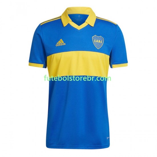 Camisa CA Boca Juniors I 2022-2023 manga curta pro Masculina