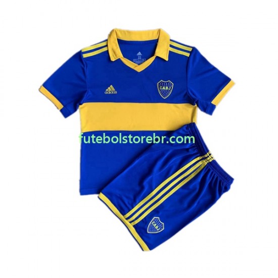 Camisa CA Boca Juniors I 2022-2023 manga curta pro Juvenil