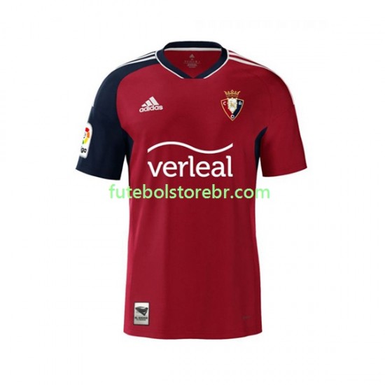 Camisa CA Osasuna I 2022-2023 manga curta pro Masculina