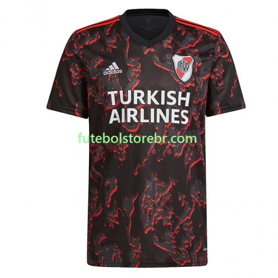 Camisa CA River Plate II 2022-2023 manga curta pro Masculina