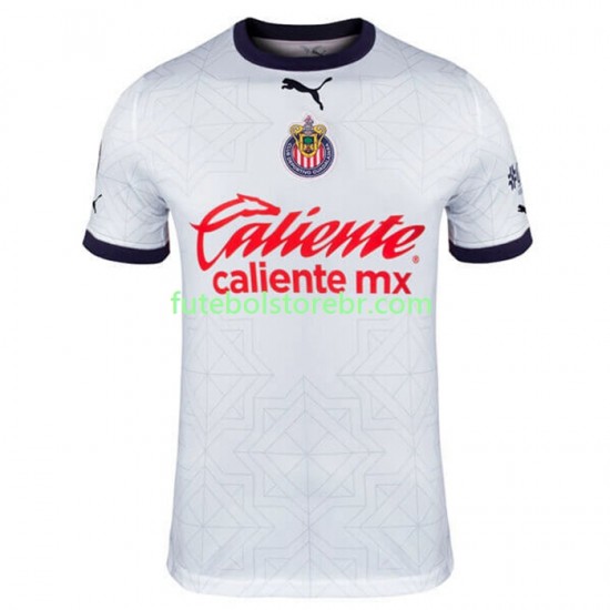 Camisa CD Guadalajara II 2022-2023 manga curta pro Masculina