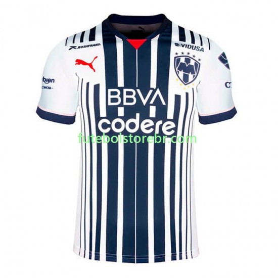 Camisa CF Monterrey I 2022-2023 manga curta pro Masculina