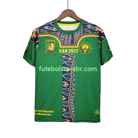 Camisa Camarões Special II 2022 manga curta pro Masculina