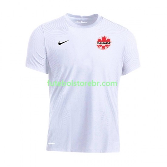 Camisa Canadá II Copa Do Mundo 2022 manga curta pro Masculina