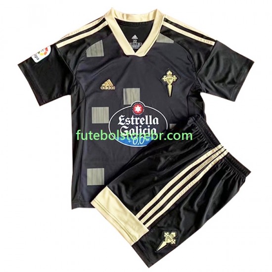 Camisa Celta de Vigo II 2022-2023 manga curta pro Juvenil