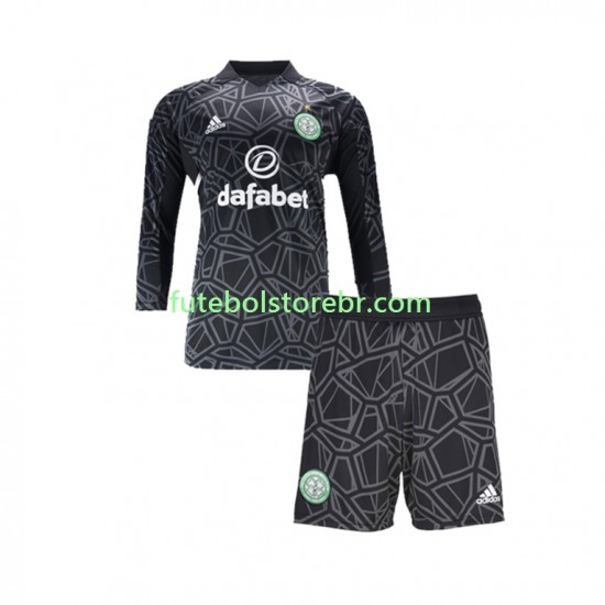 Camisa Goleiro Celtic III 2022-2023 manga curta pro Juvenil