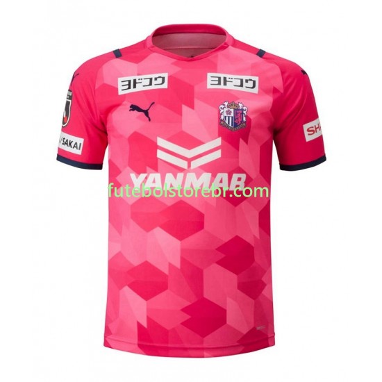 Camisa Cerezo Osaka 2021 I manga curta pro Masculina