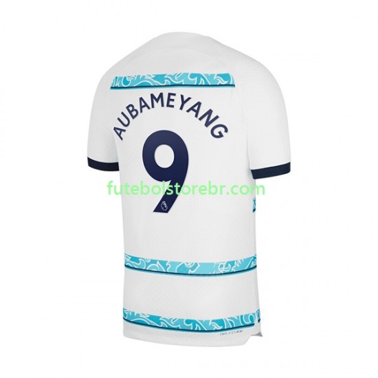 Camisa Chelsea Aubameyang 9 II 2022-2023 manga curta pro Masculina