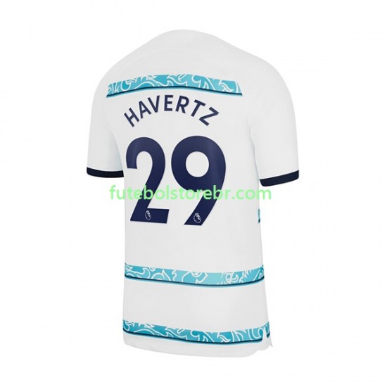 Camisa Chelsea Havertz 29 II 2022-2023 manga curta pro Masculina