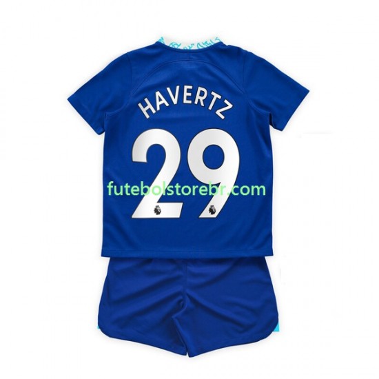 Camisa Chelsea Kai Havertz 29 I 2022-2023 manga curta pro Juvenil