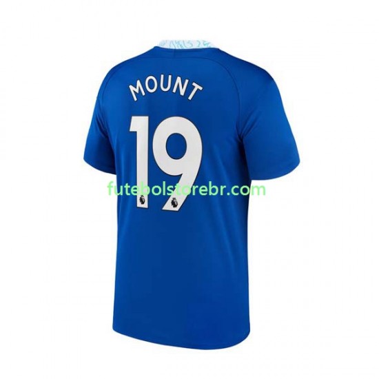 Camisa Chelsea Mason Mount 19 I 2022-2023 manga curta pro Masculina