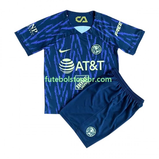 Camisa Club America II 2022-2023 manga curta pro Juvenil