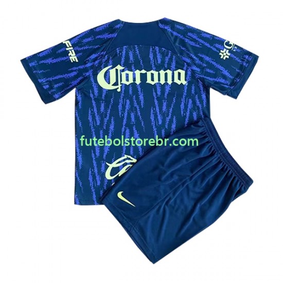 Camisa Club America II 2022-2023 manga curta pro Juvenil