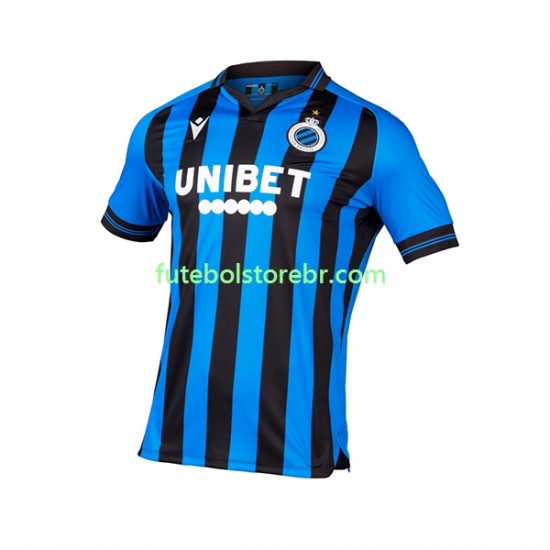 Camisa Club Brugge I 2022-2023 manga curta pro Masculina