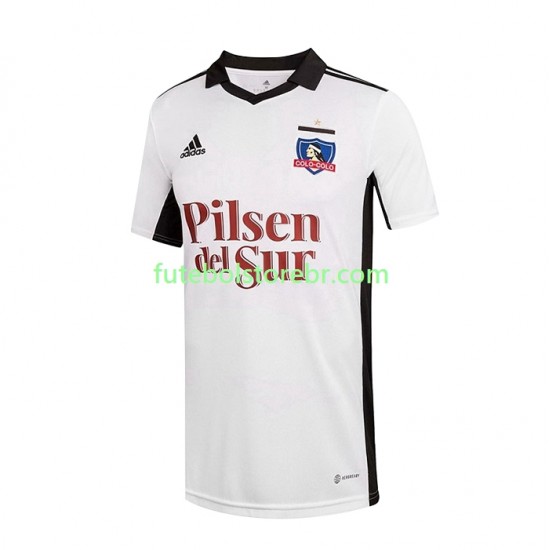 Camisa Colo-Colo I 2022 manga curta pro Masculina