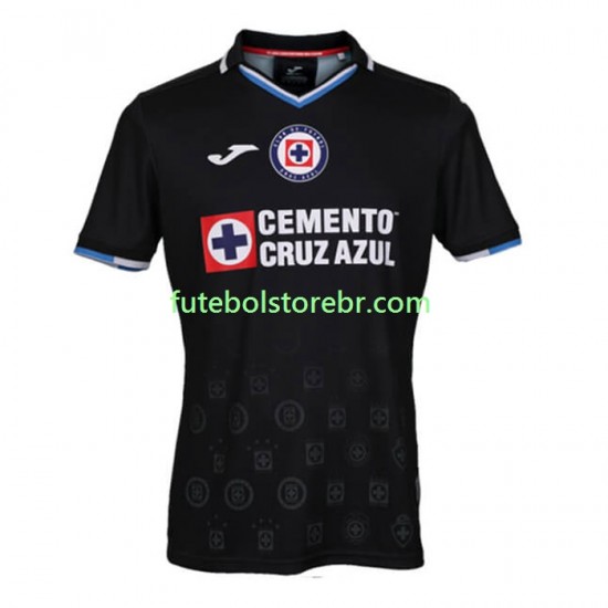 Camisa Cruz Azul III 2022-2023 manga curta pro Masculina