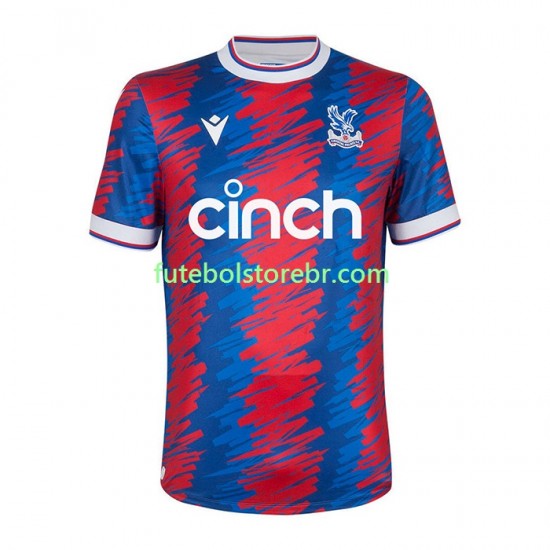 Camisa Crystal Palace I 2022-2023 manga curta pro Masculina