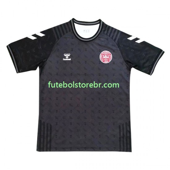 Camisa Goleiro Dinamarca I 2022-2023 manga curta pro Masculina