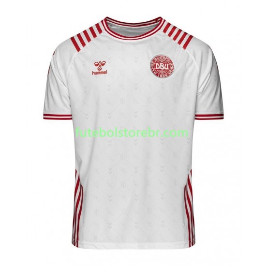 Camisa Dinamarca Special II Copa Do Mundo 2022 manga curta pro Masculina