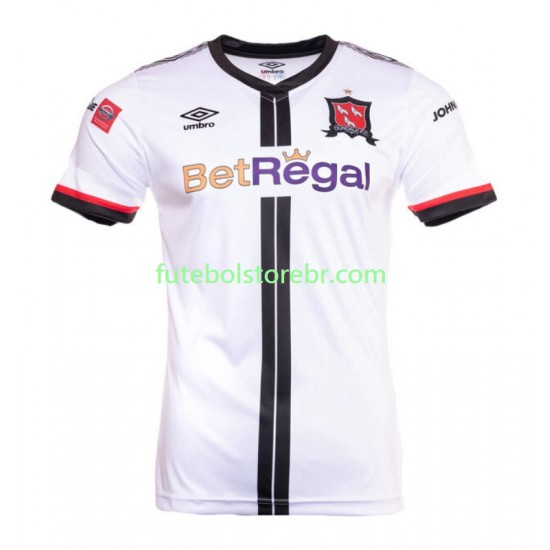 Camisa Dundalk I 2021-2022 manga curta pro Masculina