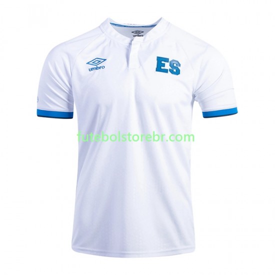 Camisa El Salvador 2021 II manga curta pro Masculina