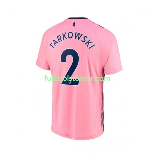 Camisa Everton James Tarkowski 2 II 2022-2023 manga curta pro Masculina