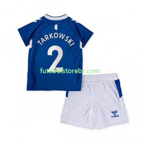 Camisa Everton James Tarkowski 2 I 2022-2023 manga curta pro Juvenil