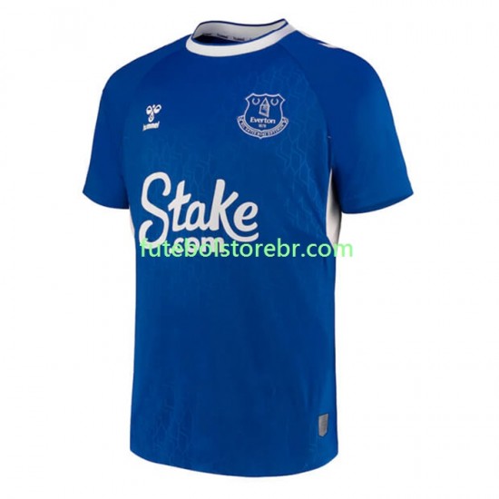 Camisa Everton I 2022-2023 manga curta pro Masculina