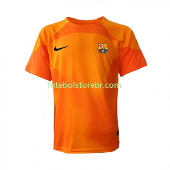 Camisa Goleiro FC Barcelona III 2022-2023 manga curta pro Masculina