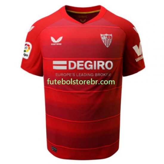 Camisa FC Sevilla II 2022-2023 manga curta pro Masculina