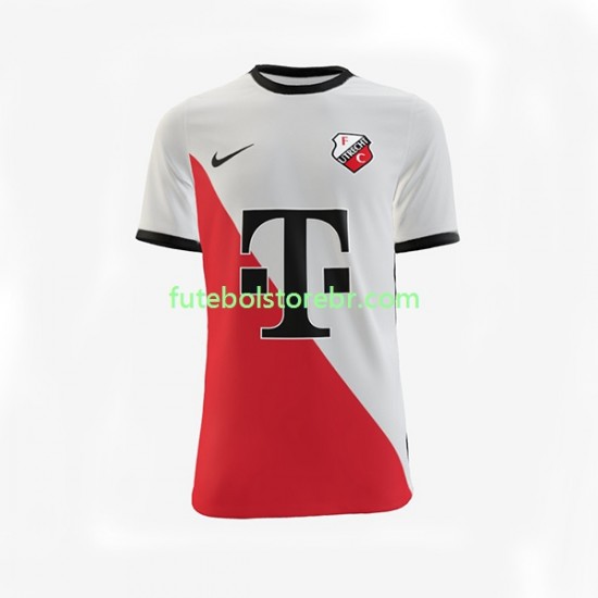 Camisa FC Utrecht I 2022-2023 manga curta pro Masculina