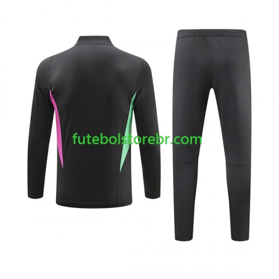 Bayern de Munique Preto 2023-2024 Sweat de Treino Conjunto