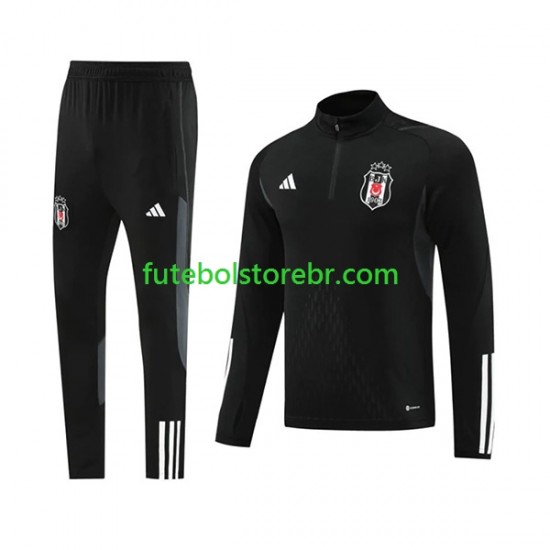 Besiktas Preto 2023-2024 Fato de Treino