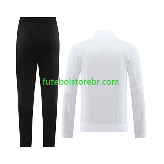 Itália Branco 2023-2024 Sweat de Treino Conjunto