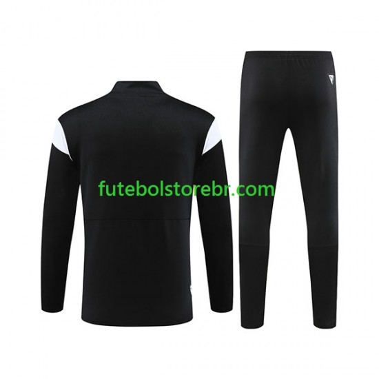 Manchester City Preto 2023-2024 Sweat de Treino Conjunto