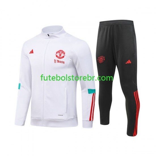 Manchester United Branco 2023-2024 Fato de Treino