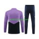 Real Madrid Roxo 2023-2024 Sweat de Treino Conjunto