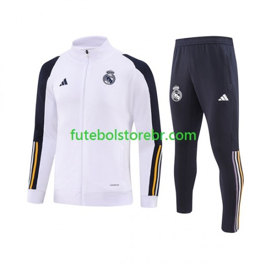 Real Madrid Branco 2023-2024 Fato de Treino