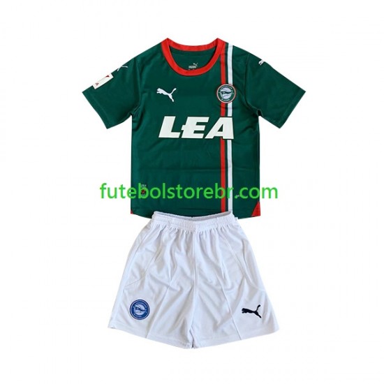 Camisa Deportivo Alaves II 2023-2024 manga curta pro Juvenil