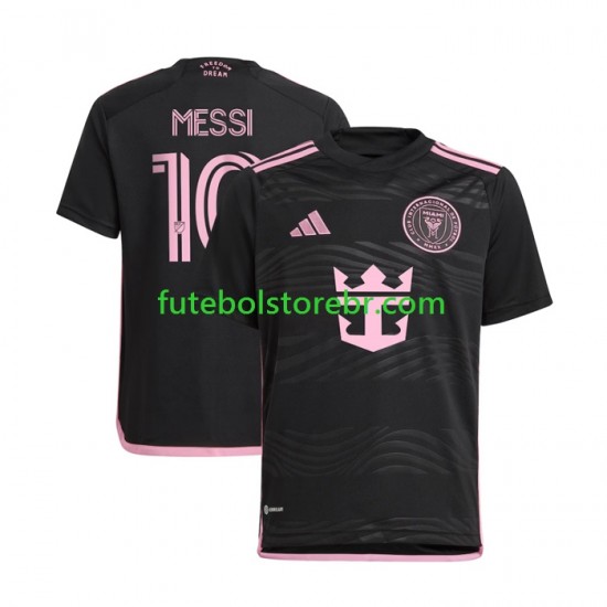 Camisa Inter Miami Lionel Messi 10 II 2024 manga curta pro Masculina