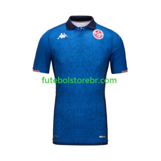 Camisa Tunísia III 2023-2024 manga curta pro Masculina