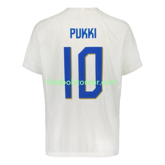 Camisa Finlândia PUKKI 10 I 2022 manga curta pro Masculina