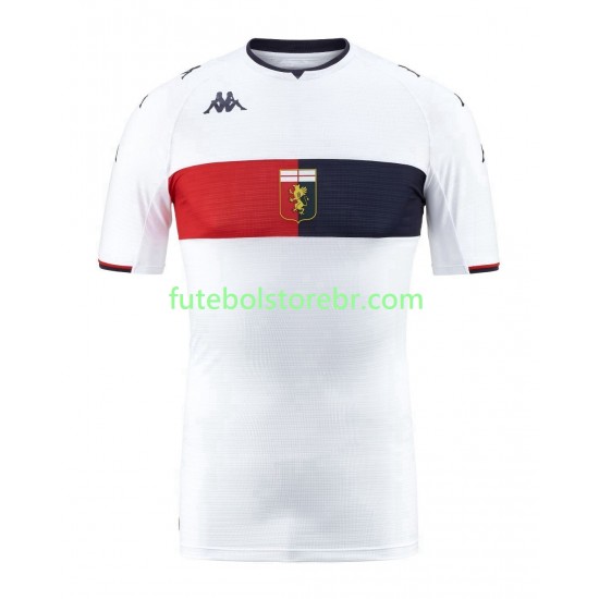 Camisa Genoa II 2021-2022 manga curta pro Masculina